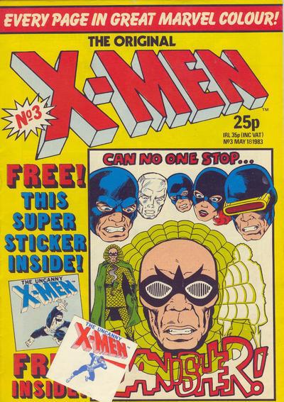 The Original X-Men #3 cover
