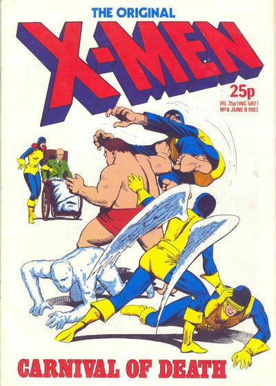 The Original X-Men #6 cover