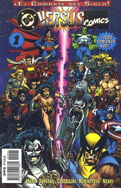 DC versus Marvel/Marvel versus DC cover — © Planeta DeAgostini