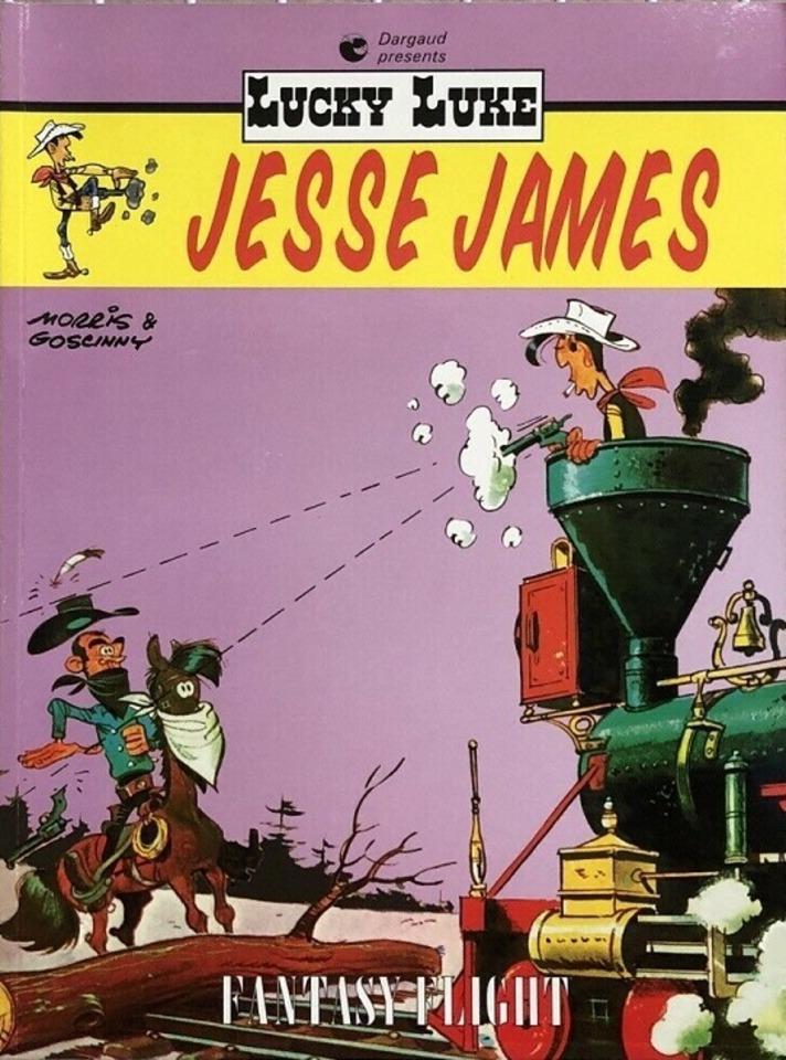 Lucky Luke: Jesse James  cover — © Fantasy Flight