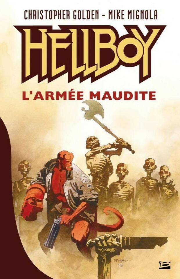 Hellboy - L'armée maudite cover — © Bragelonne