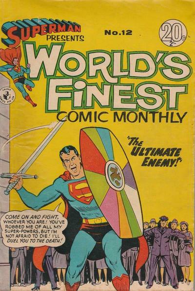 Superman Presents World's Finest Comic Monthly #12