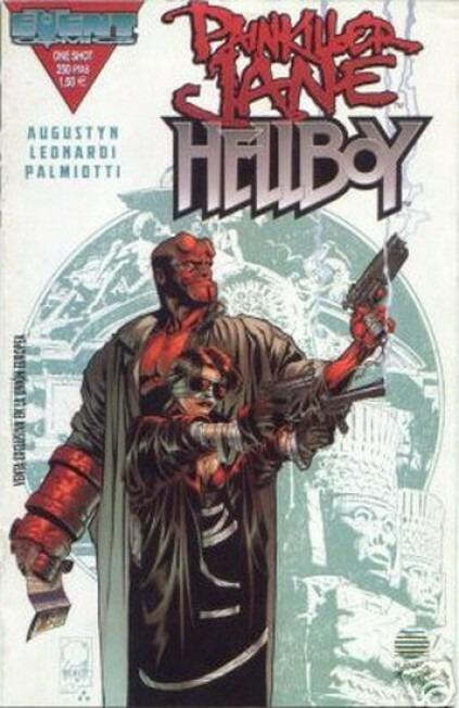 Painkiller Jane/Hellboy cover — © Planeta DeAgostini
