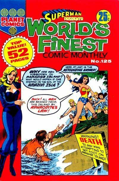 Superman Presents World's Finest Comic Monthly #125