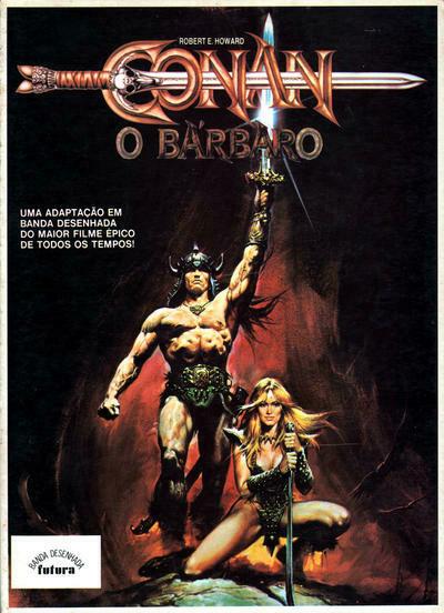 Conan - O Bárbaro cover — © Futura