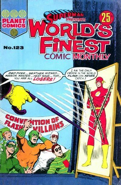 Superman Presents World's Finest Comic Monthly #123