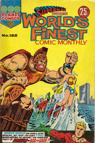 Superman Presents World's Finest Comic Monthly #122