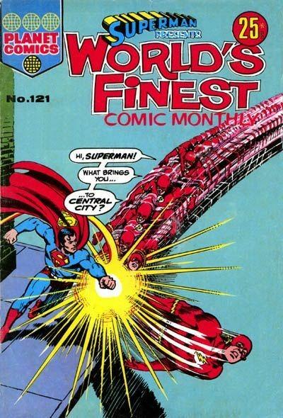 Superman Presents World's Finest Comic Monthly #121