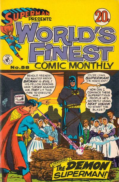 Superman Presents World's Finest Comic Monthly #58