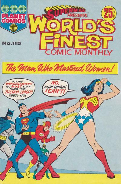 Superman Presents World's Finest Comic Monthly #115