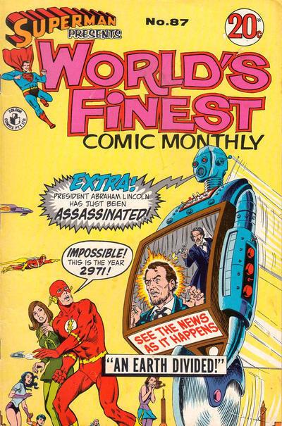 Superman Presents World's Finest Comic Monthly #87