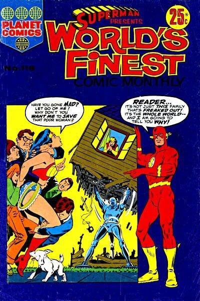 Superman Presents World's Finest Comic Monthly #116