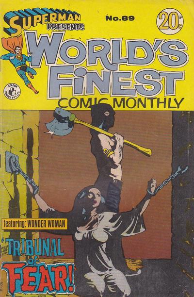 Superman Presents World's Finest Comic Monthly #89