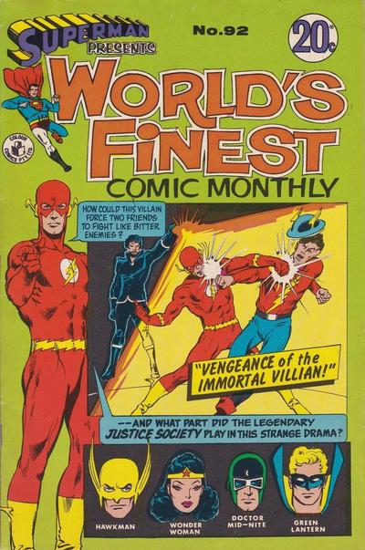Superman Presents World's Finest Comic Monthly #92