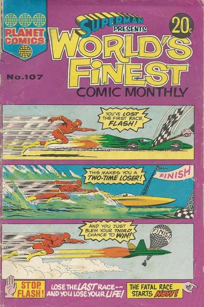 Superman Presents World's Finest Comic Monthly #107