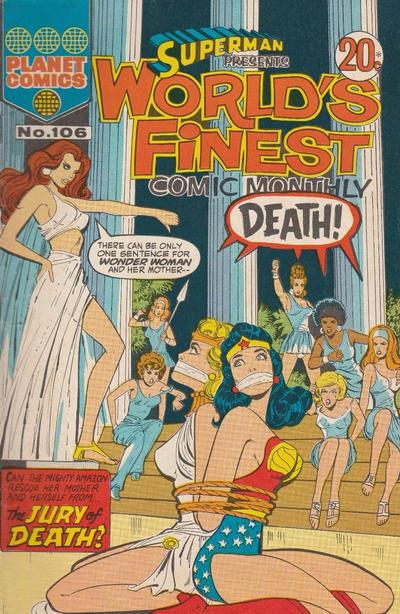 Superman Presents World's Finest Comic Monthly #106