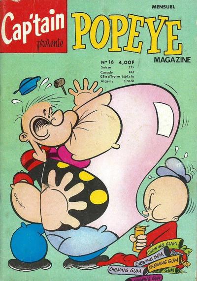 Cap'tain présente Popeye Magazine #16