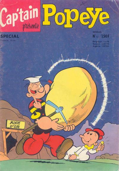 Cap'tain présente Popeye spécial #72