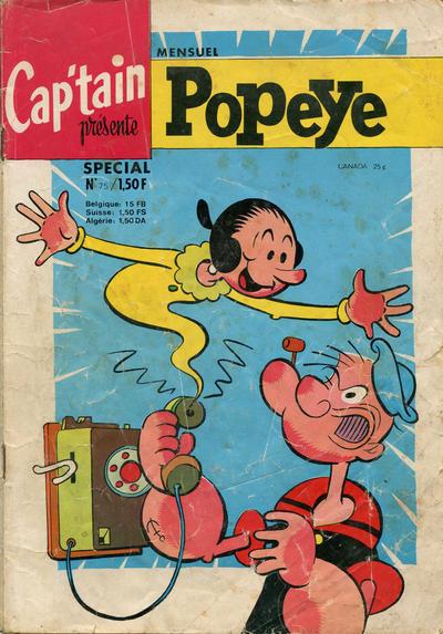 Cap'tain présente Popeye spécial #75