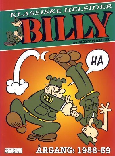 Billy Klassiske Helsider #1958-59