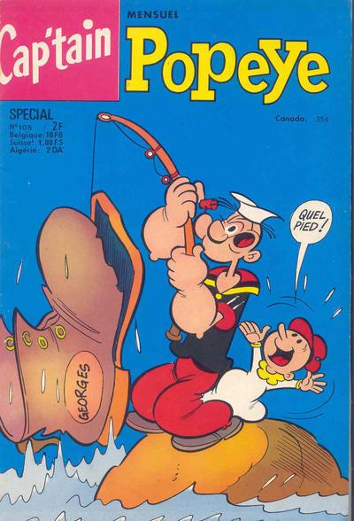Cap'tain présente Popeye spécial #105