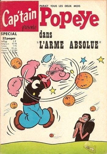 Cap'tain présente Popeye spécial #34