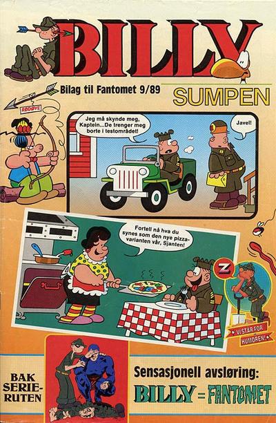 Billy Bilag til Fantomet #9/1989