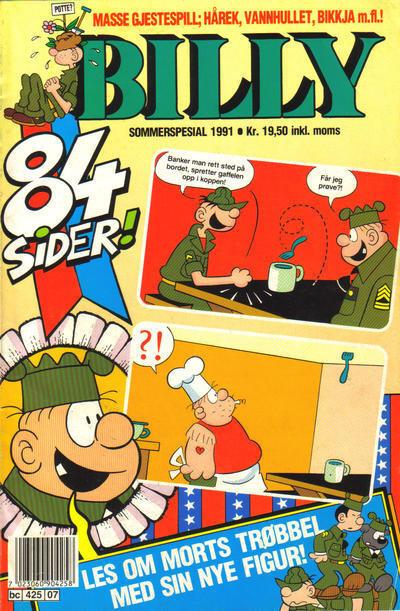 Billy Sommerspesial #1991 cover