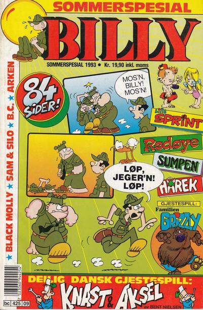 Billy Sommerspesial #1993 cover