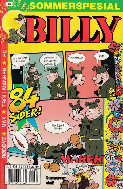 Billy Sommerspesial / Billy Sommeralbum / Billy Sommer #2001 cover