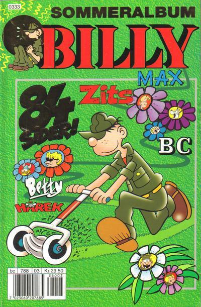 Billy Sommerspesial / Billy Sommeralbum / Billy Sommer #2003 cover