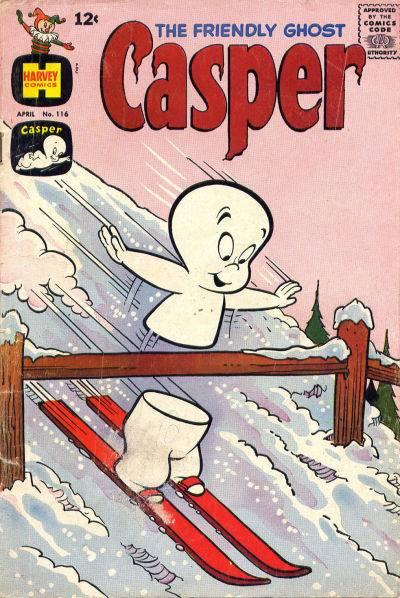 The Friendly Ghost Casper #116 cover