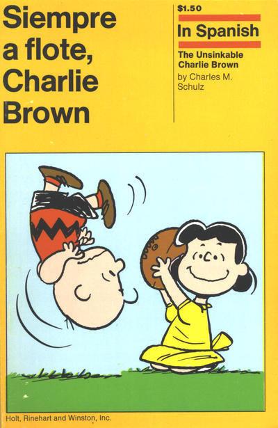 Siempre a Flote, Charlie Brown cover — © Holt, Rinehart and Winston
