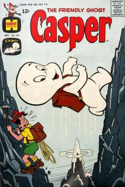 The Friendly Ghost Casper #121 cover