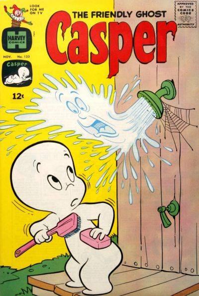 The Friendly Ghost Casper #123 cover
