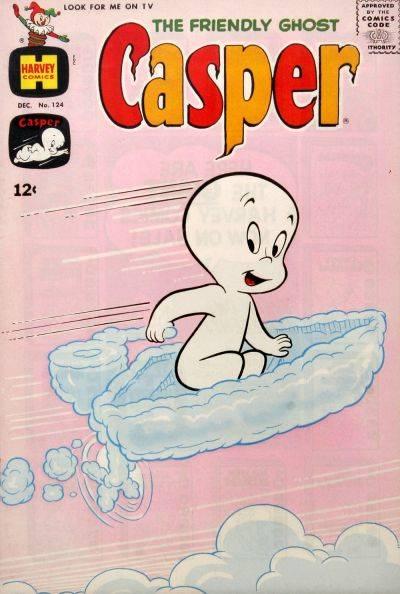 The Friendly Ghost Casper #124 cover