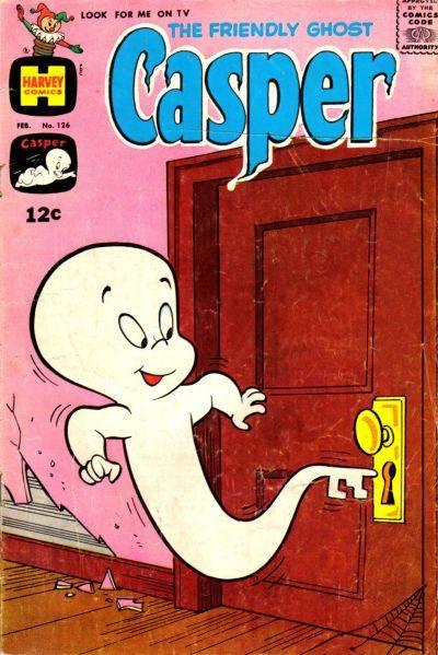 The Friendly Ghost Casper #126 cover
