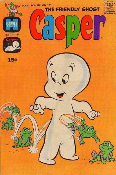 The Friendly Ghost Casper #143 cover