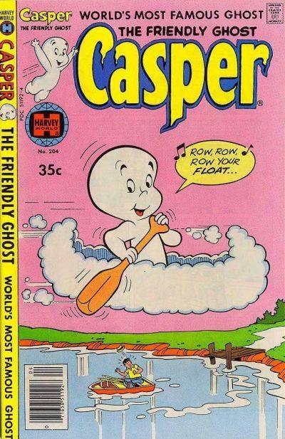 The Friendly Ghost Casper #204 cover
