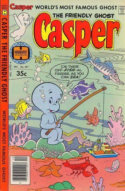 The Friendly Ghost Casper #201 cover