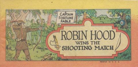 Captain Fortune Fable Robin Hood Wins the Shooting Match