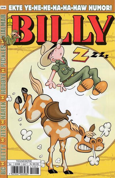 Billy #202407 cover