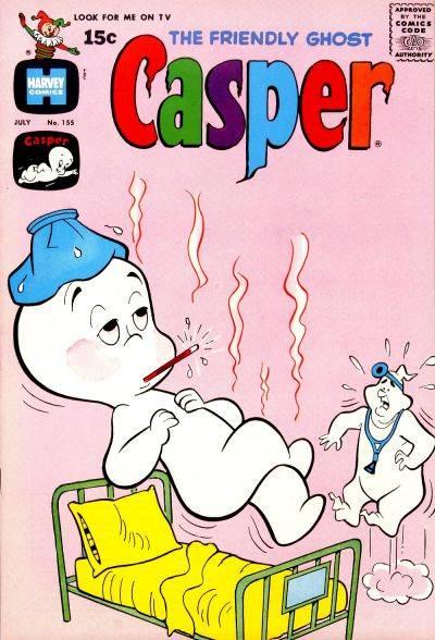 The Friendly Ghost Casper #155 cover