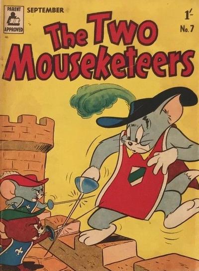 Tom and Jerry Present the Two Mouseketeers #7 cover
