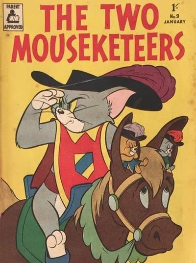 Tom and Jerry Present the Two Mouseketeers #9 cover