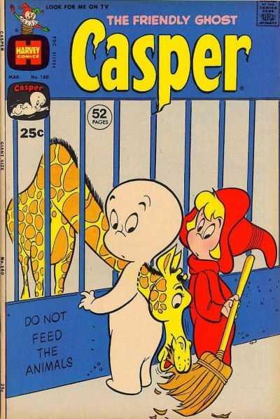 The Friendly Ghost Casper #160 cover
