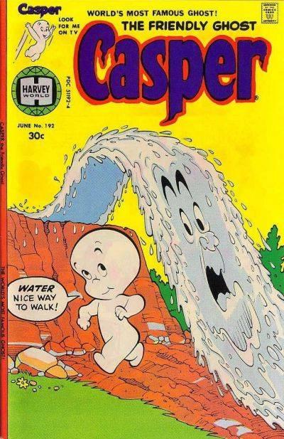 The Friendly Ghost Casper #192 cover
