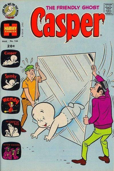 The Friendly Ghost Casper #166 cover