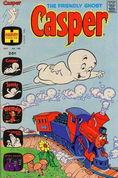 The Friendly Ghost Casper #168 cover