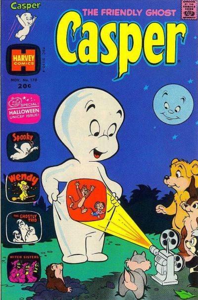 The Friendly Ghost Casper #170 cover